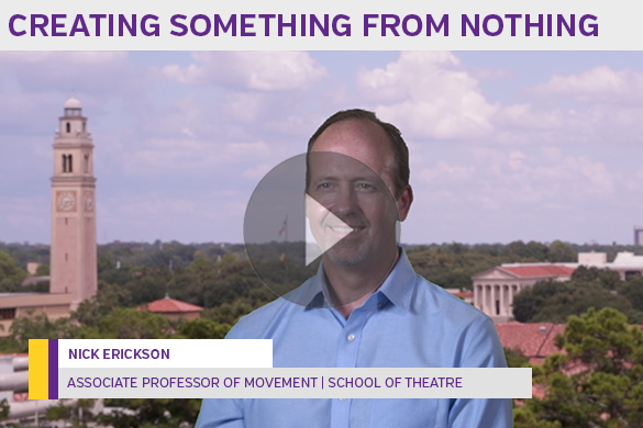 Nick Erickson video, Creating Something From Nothing