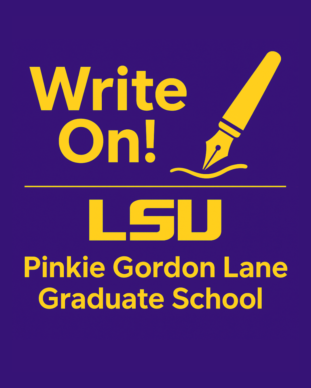LSU Write On logo