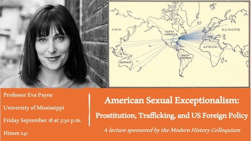 American sexual exceptionalism lecture poster