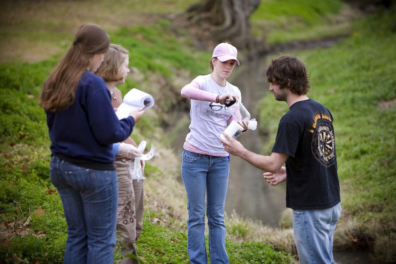 photo: water quality testing