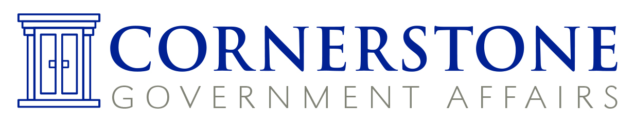 logo for cornerstone government affairs