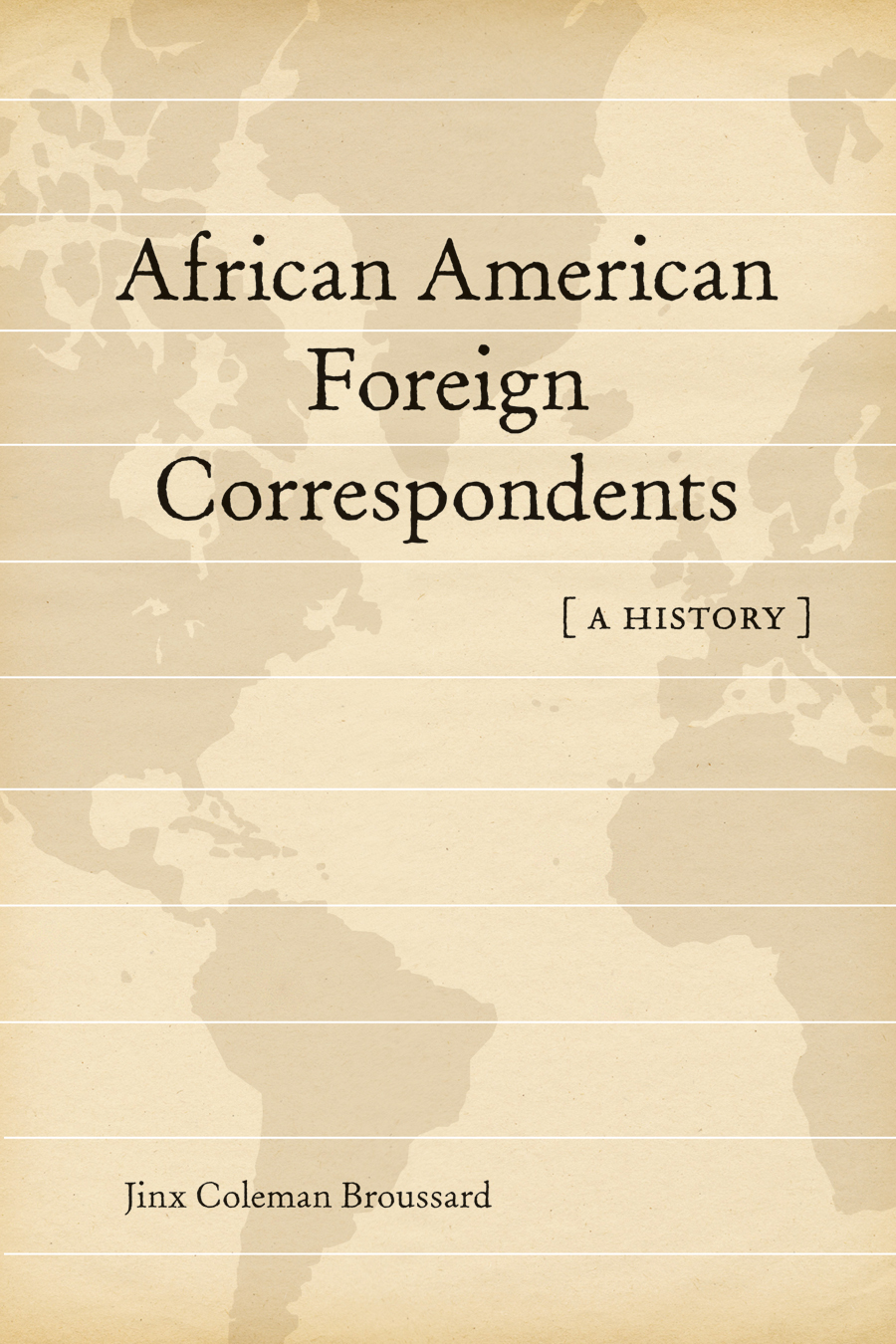"African American Foreign Correspondents: A History" book cover 
