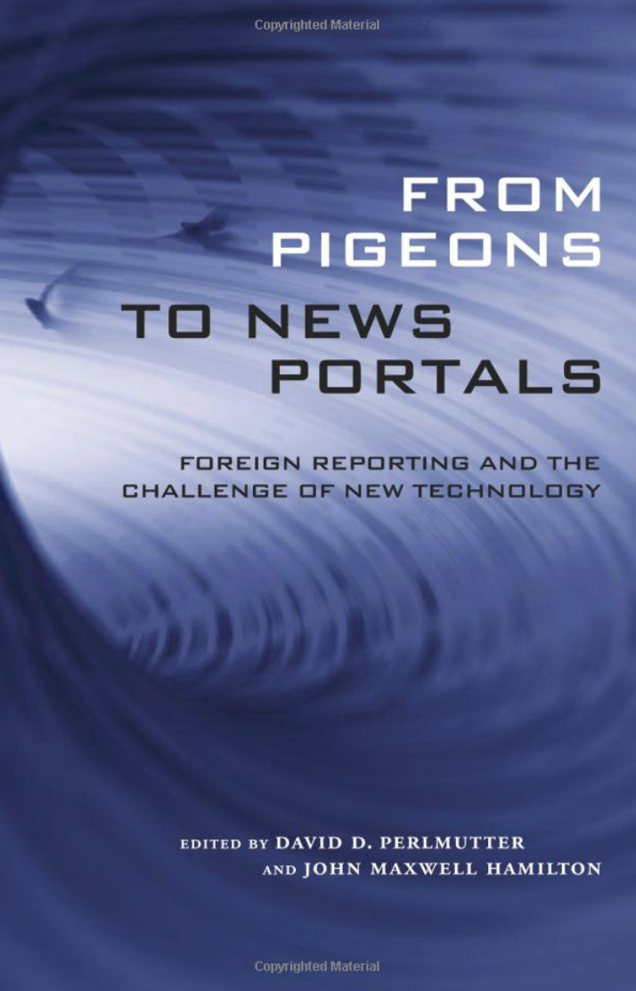 "From Pigeons to News Portals" book cover 
