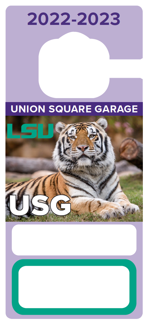 Student Union Square Garage Permit 2022-2023