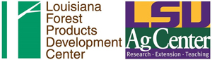 Louisiana Forest Products Develepment Center & LSU AgCenter logo