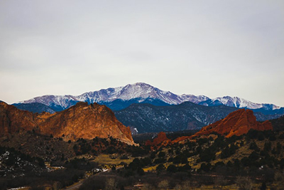 Colorado Srings Mountains by Alexis Gethin on Unsplash
