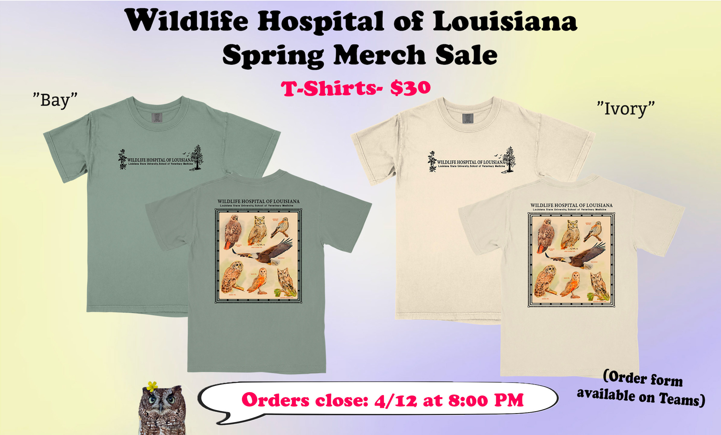 wildlife hospital t-shirts